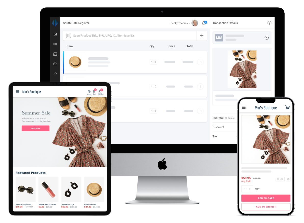 Rain POS – boutique-eCommerce