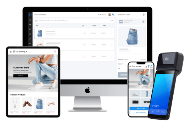 Boutique Store Point of Sale Rain Retail Software