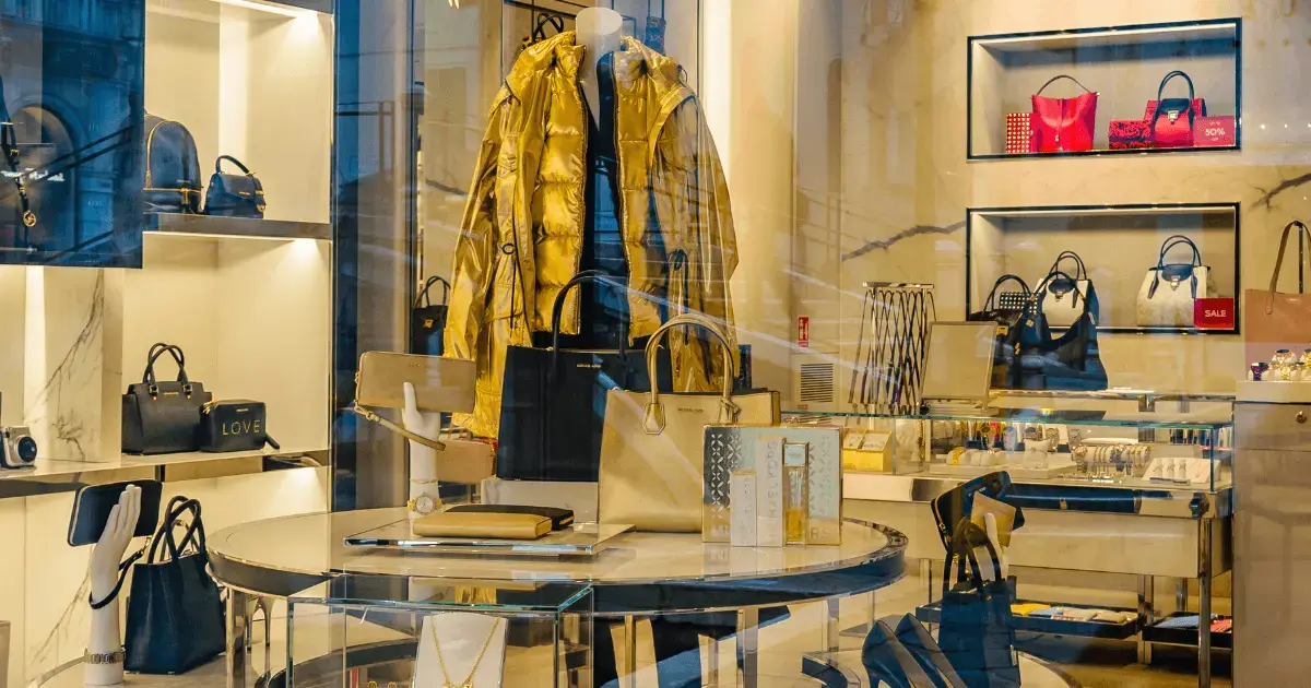 boutique store front
